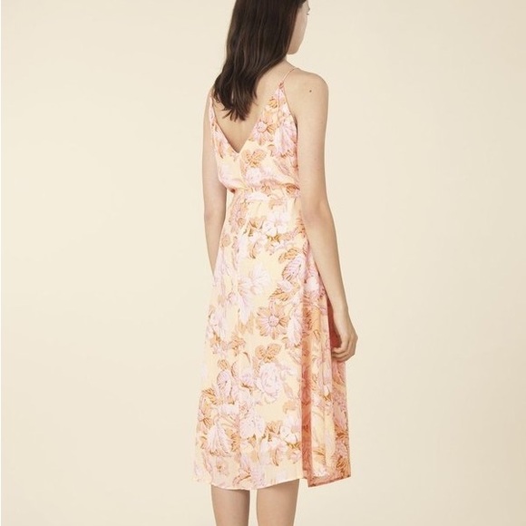 STINE GOYA silk floral slip dress size large - Picture 2 of 13